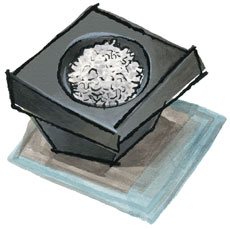 Welsh Slate Salt Bowl