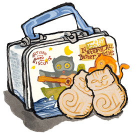 British Butter Biscuit Lunch Box