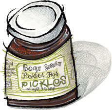 Boat Street Pickled Figs
