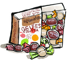 Fruit Jellies from Northern Italy