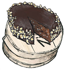 Chocolate Orange Passover Torte