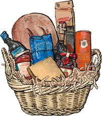 Tuscan's Treat Gift Basket