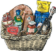 Tuscan's Treat Gift Basket