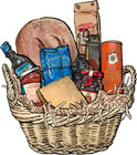Tuscan's Treat Gift Basket