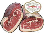 La Quercia Rossa Berkshire Iowa Cured Ham