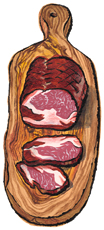 Lomo from La Quercia