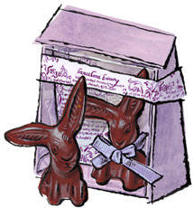 Vosges Chocolate Easter Bunny