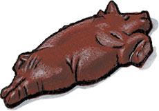 Bacon Chocolate Pig