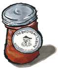 Peach Riesling Preserves
