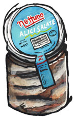 Salt Packed Anchovies