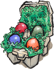 Stuffed Easter Egg