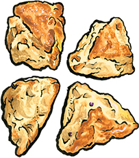 Four Mini Scone Box