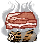 Gunthorp's Hickory Smoked Duroc Bacon