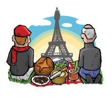 French Picnic Gift Boxes