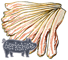 Broadbent Hickory Smoked Berkshire Bacon