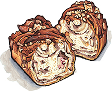 Apple Honey Walnut Babka