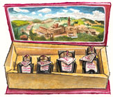 Gift Box of Four Balsamic Vinegars