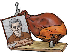 Allan Benton's Whole Country Ham from Tennessee