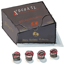 Red Pepper Chocolate Truffles