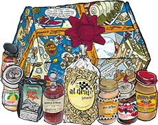 Customizable 8 Michigan Pantry Goods Gift Box