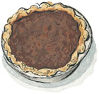 Chocolate Chess Pie