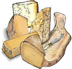 3 Cheeses plus Crackers Customizable Gift Box