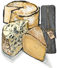 3 Cheeses Customizable Gift Box
