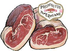 La Quercia's Prosciutto Americano Cured Ham
