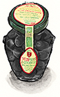 Leccino Black Olives