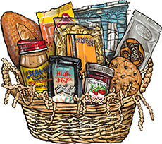 Made in Michigan Gift Basket