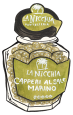 Salted Capers from Pantelleria
