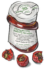 Anchovy Stuffed Peppers