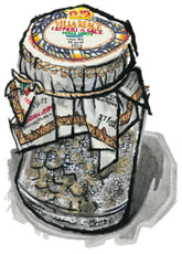 Sicilian Capers in Sea Salt