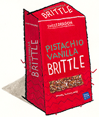 Pistachio Vanilla Brittle