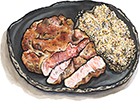 Pork Chops & Cheesy Grits Meal Kit