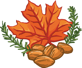 Rosemary Maple Almonds