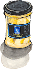 Spanish Salt Cod in Olive Oil