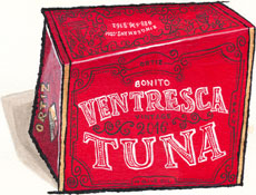 Vintage Ortiz Ventresca Belly Tuna